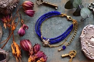 ラピスラズリ【4連ブレスレット】