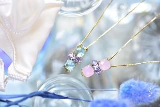 <img class='new_mark_img1' src='https://img.shop-pro.jp/img/new/icons16.gif' style='border:none;display:inline;margin:0px;padding:0px;width:auto;' />bijou×Vnt.アレキサンドライトスワロフスキー【ネックレス】