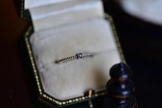 RopeAnt.Saphiretå󥰡sterling silver