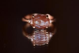 Landscape Rosecut Ant.Saphiretåԥ󥯥 󥰡sterling silver