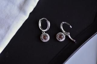 circle:Ant.サフィレット|シルバーカラー フックピアス(sterling silver)