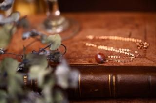 Beads:Ant.Saphiret|ネックレス(sterling silver)