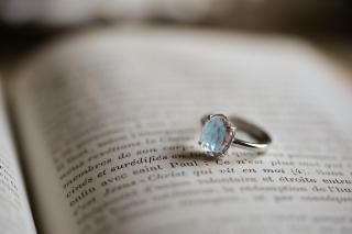 ローズカット:アンティーク サフィレット |リング(sterling silver)