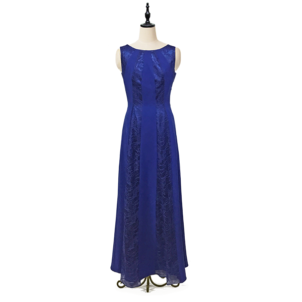 レース×ストレッチジョーゼットドレス - Sheen/G-Cantabile レース×ストレッチジョーゼットドレス - Sheen/G-Cantabile