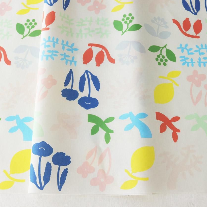 plantlife（カラフル） - 生地と型紙の通販サイト：nunocoto fabric