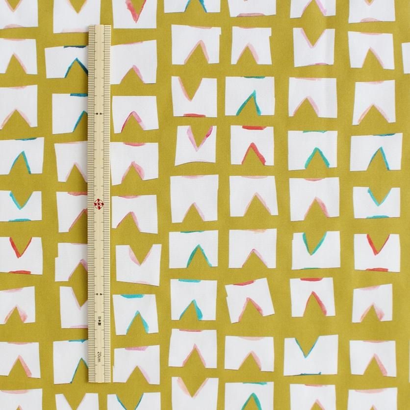 tile（オークル） - 生地と型紙の通販サイト：nunocoto fabric