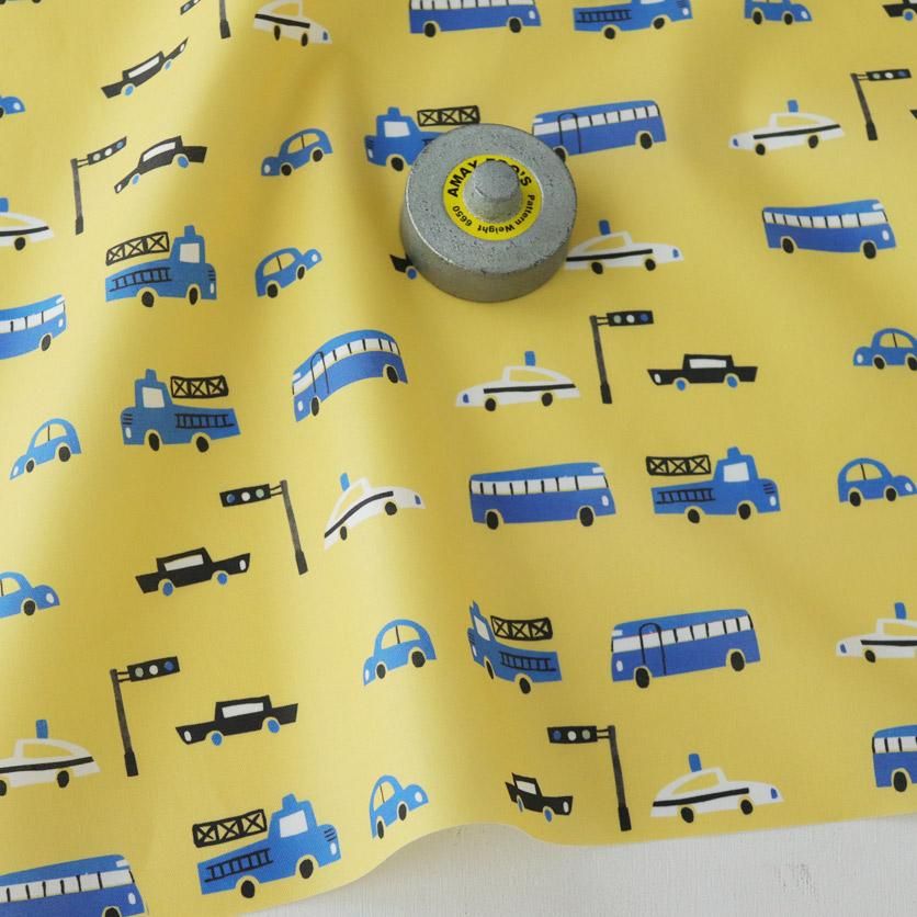 カーズ（イエロー） - 生地と型紙の通販サイト：nunocoto fabric