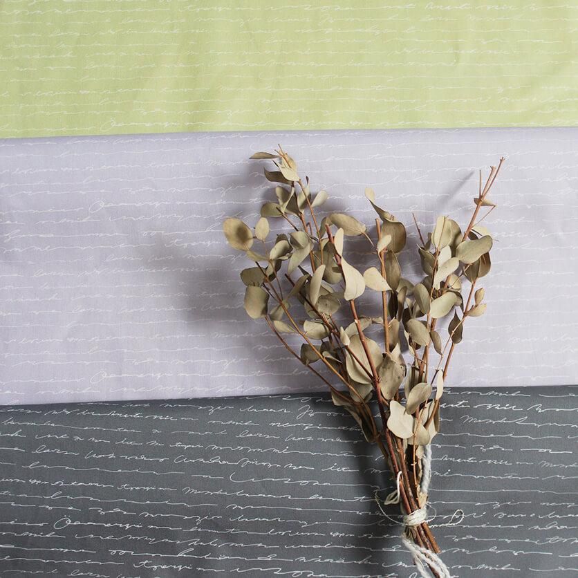LETTER（ラベンダー） - 生地と型紙の通販サイト：nunocoto fabric