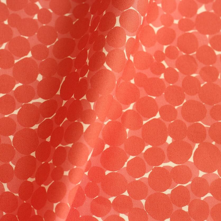 commune（レッド・小） - 生地と型紙の通販サイト：nunocoto fabric