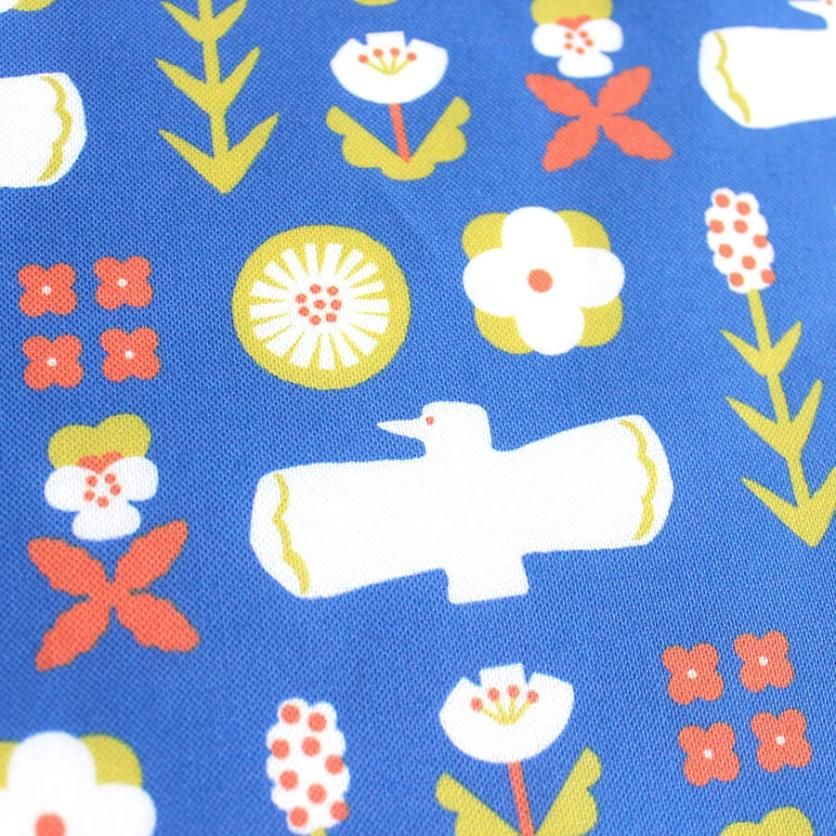 ふー様用ページ Flap mini（ブルー） - 生地と型紙の通販サイト：nunocoto fabric