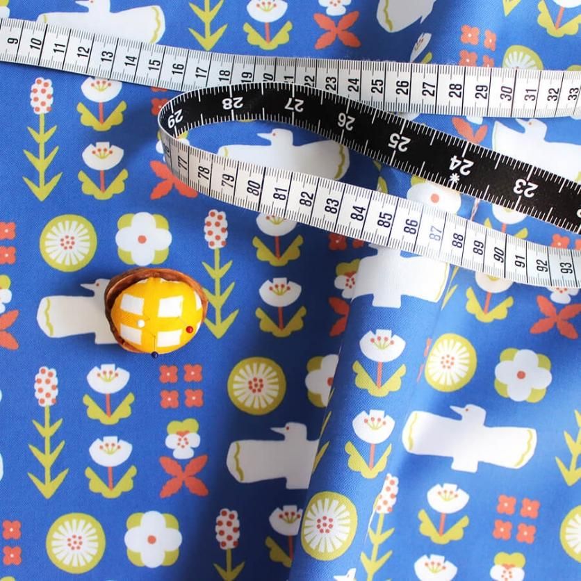 Flap mini（ブルー） - 生地と型紙の通販サイト：nunocoto fabric