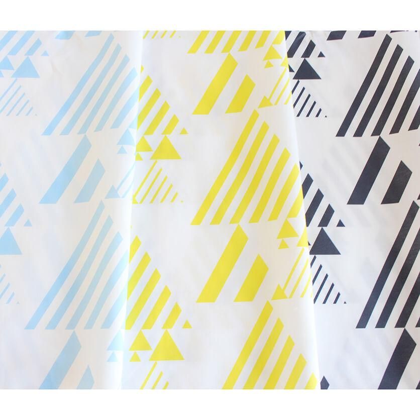 三角ストライプbig（アイスブルー） - 生地と型紙の通販サイト