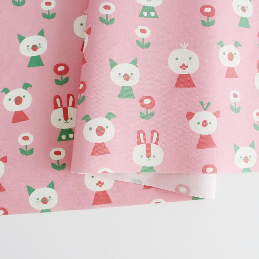 Happy Bugs（ホワイト）昆虫柄- 布・生地の通販サイト：nunocoto fabric