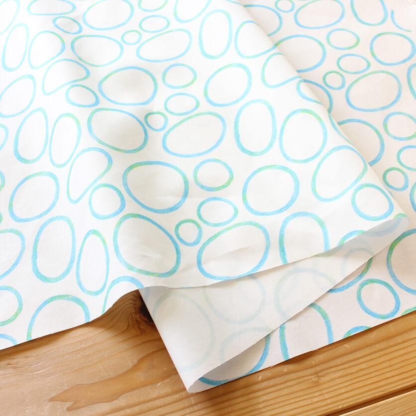 空気（ブルー） - 生地と型紙の通販サイト：nunocoto fabric