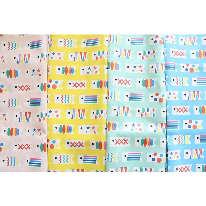 こいのぼり（イエロー） - 生地と型紙の通販サイト：nunocoto fabric