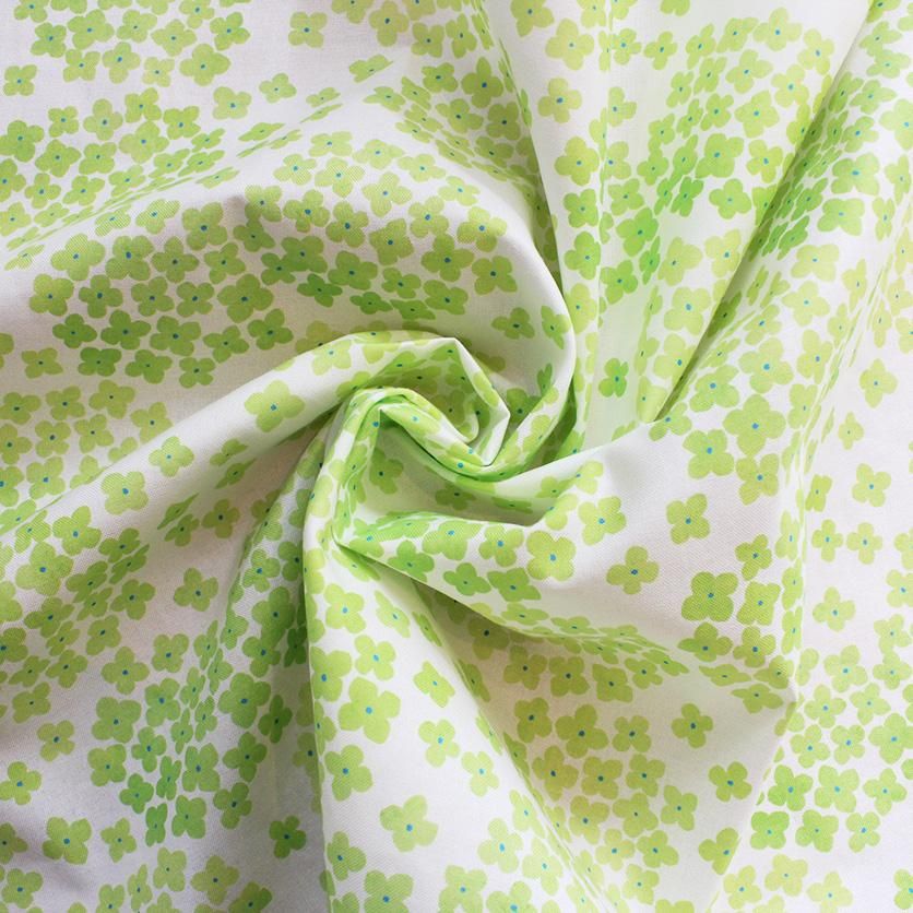 紫陽花（グリーン） - 生地と型紙の通販サイト：nunocoto fabric