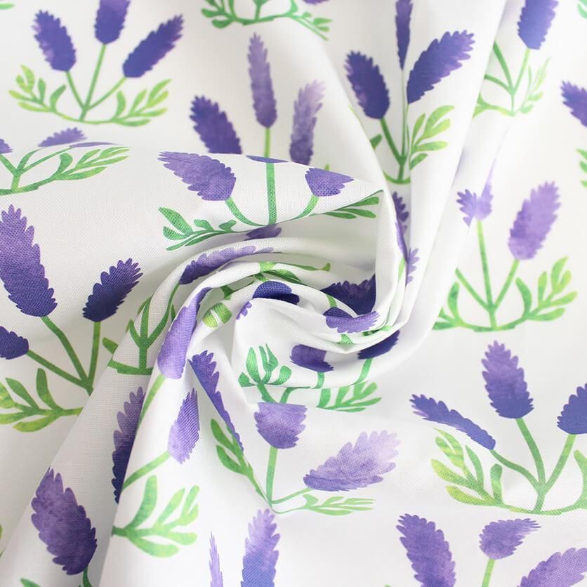 ラベンダー（ホワイト） - 生地と型紙の通販サイト：nunocoto fabric