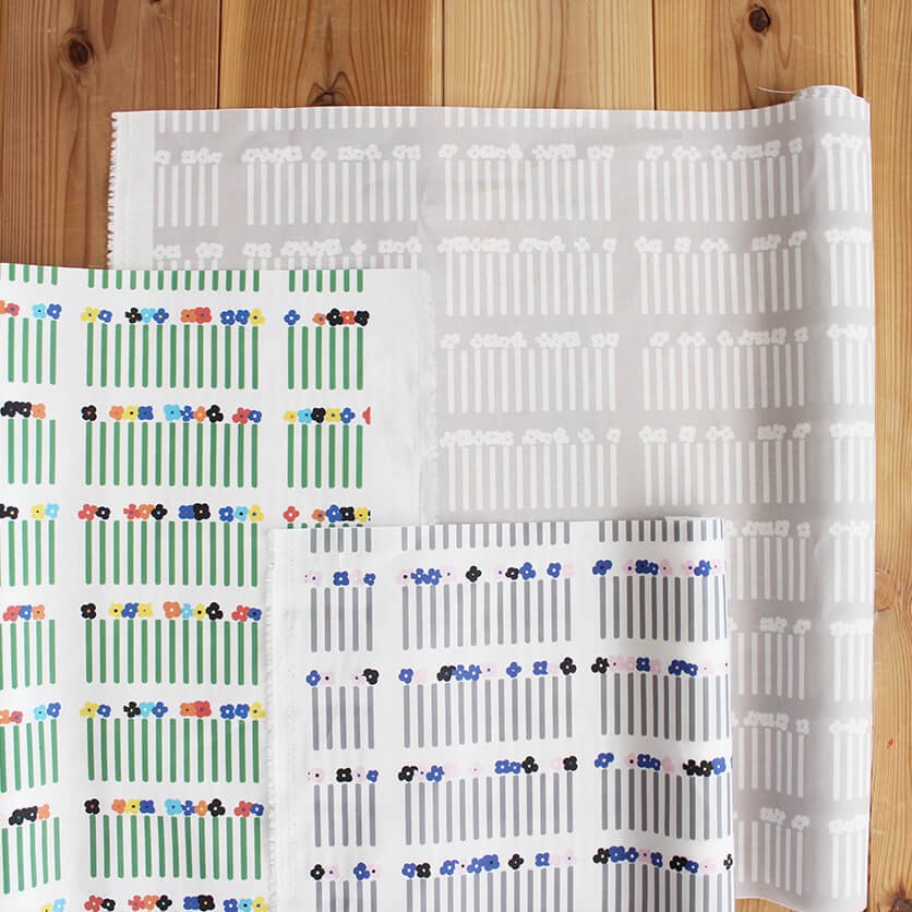 レトロフラワー(カラフル)