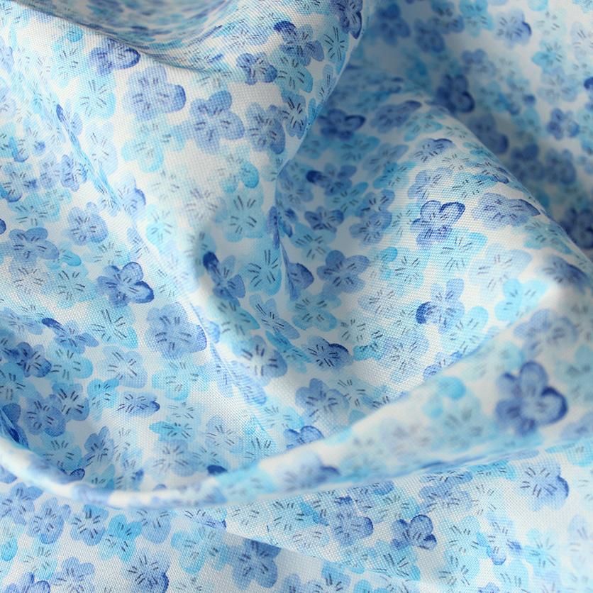 tiny flowers（ピンク） - 生地と型紙の通販サイト：nunocoto fabric