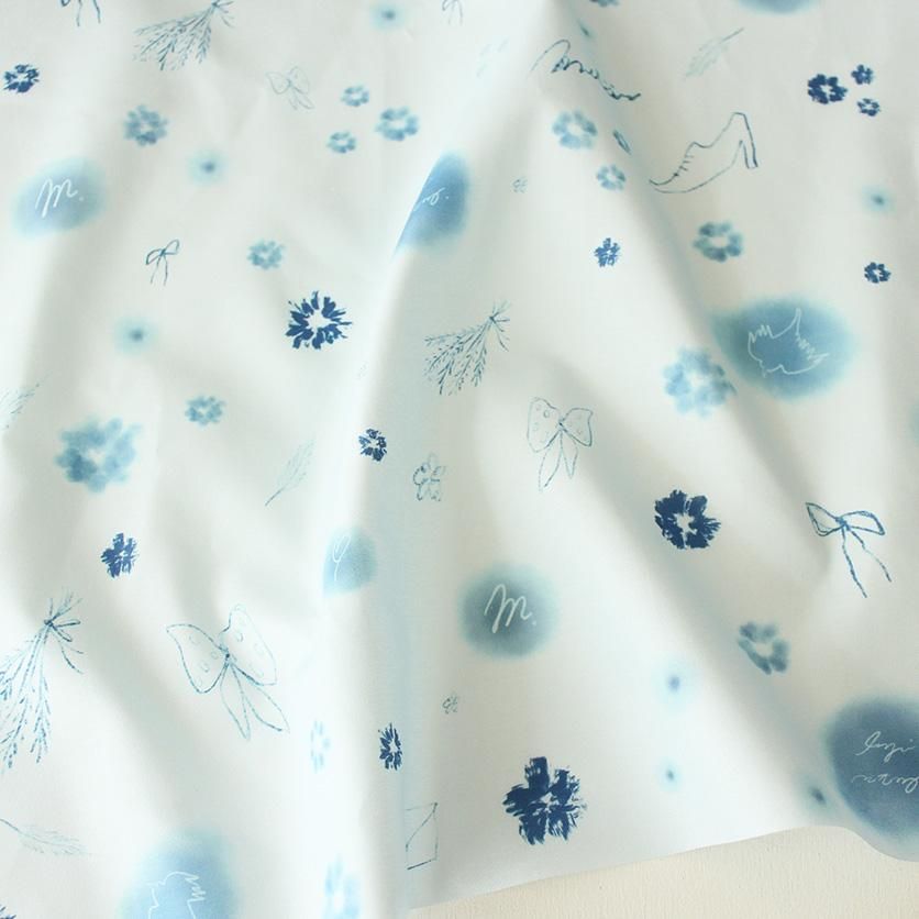 girl（サックスブルー） - 生地と型紙の通販サイト：nunocoto fabric