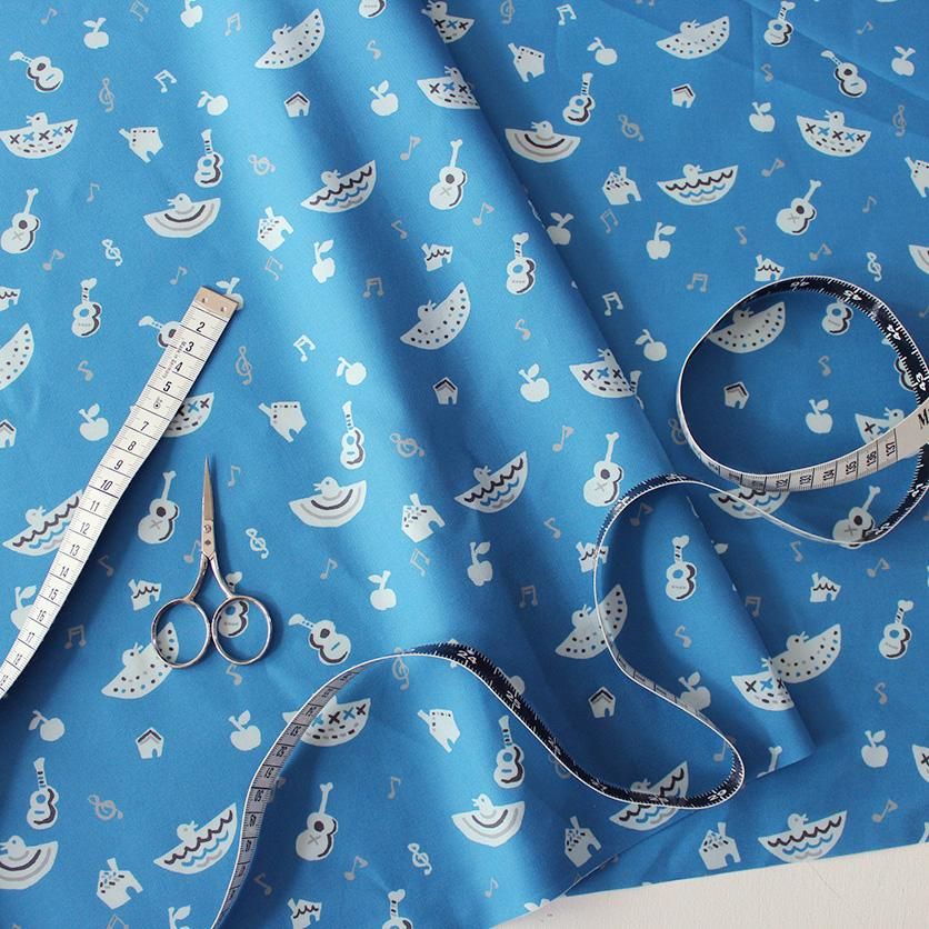 鳥柄の布・生地 | nunocoto fabric