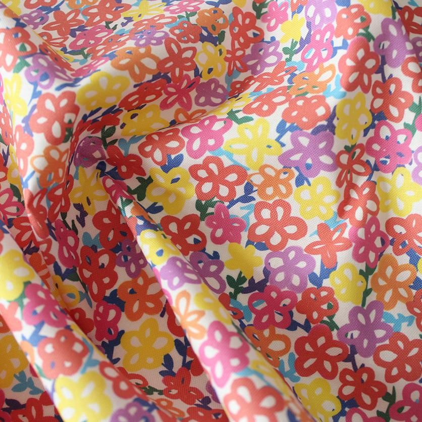 ハンドメイド品 carnival flower mini（カラフル） - 生地と型紙の通販サイト