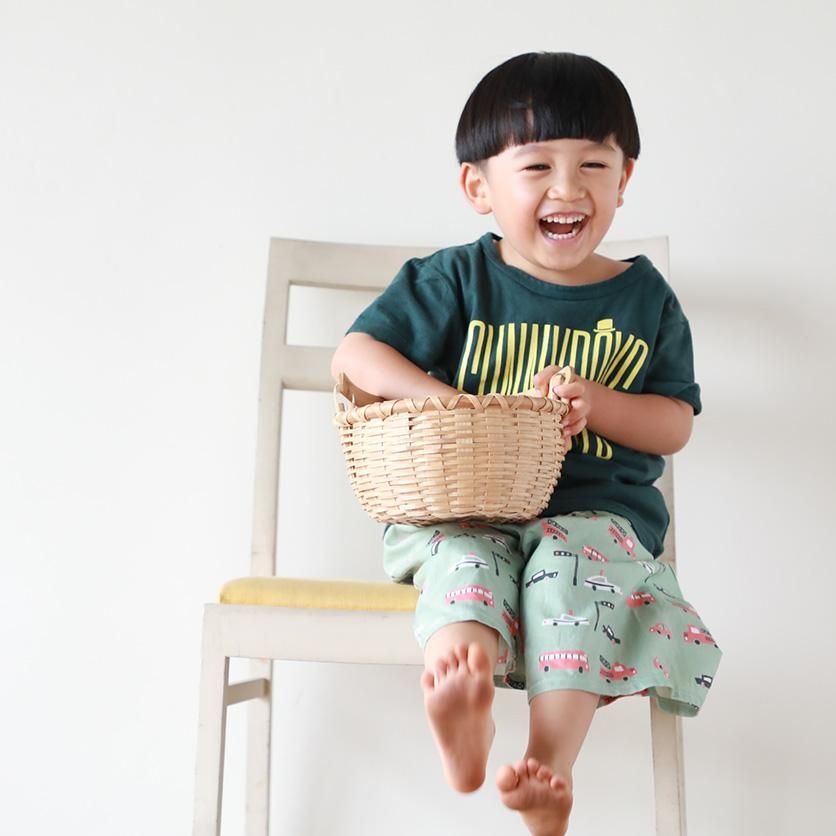 桃の子供 F.O.KIDS 子供服 BREEZE どっちも正解 DAISUKI 総柄 ロンT