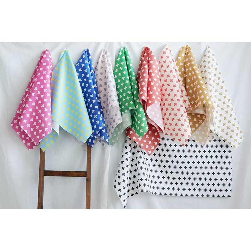 クロス（大・グリーン） - 生地と型紙の通販サイト：nunocoto fabric
