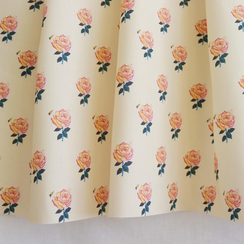 バラ柄の布・生地 | nunocoto fabric