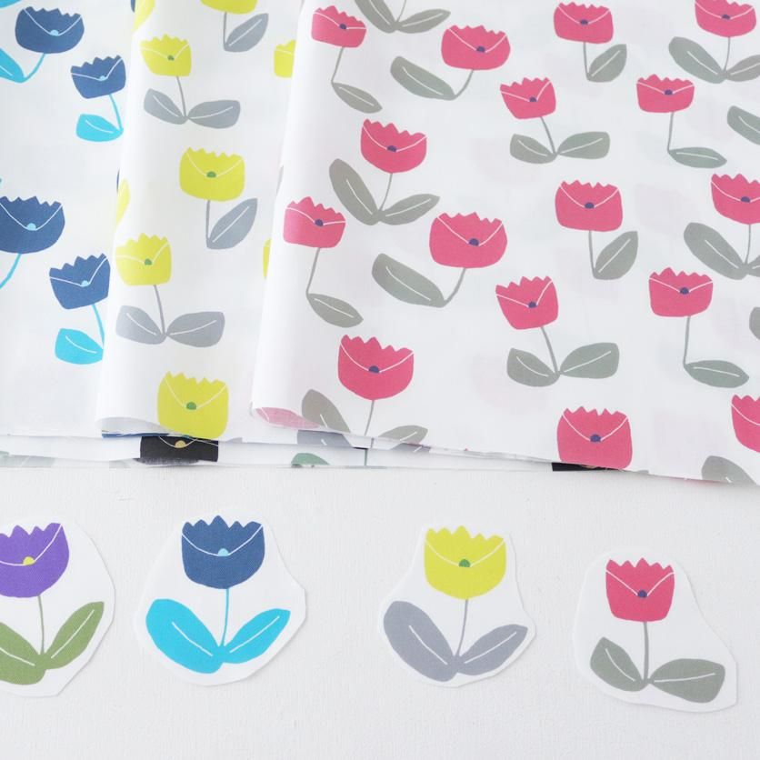 バンザイの花（ピンク） - 生地と型紙の通販サイト：nunocoto fabric