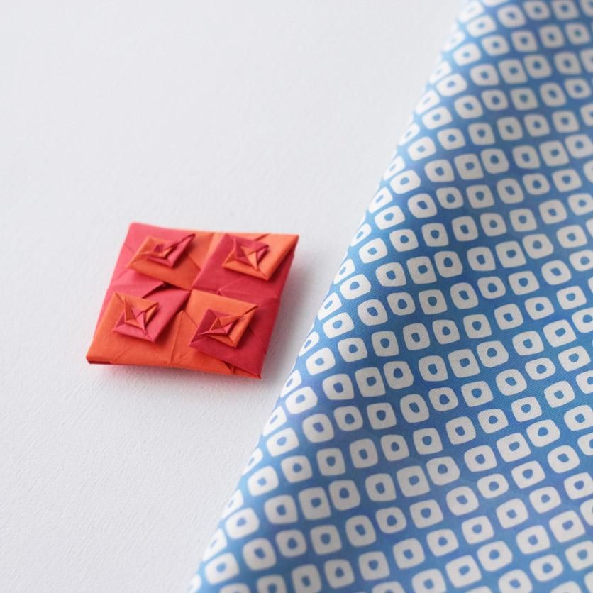 鹿の子（薄藍色） - 生地と型紙の通販サイト：nunocoto fabric