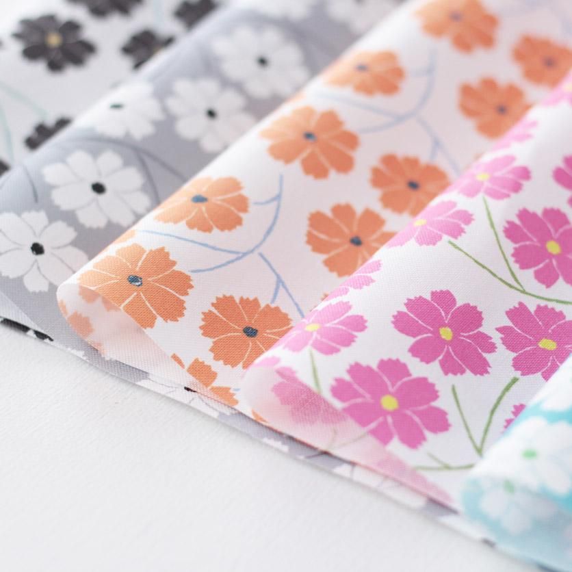 無邪気の花（オレンジ） - 生地と型紙の通販サイト：nunocoto fabric