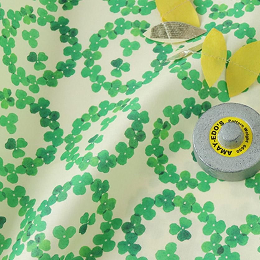 パンダとクローバー - 生地と型紙の通販サイト：nunocoto fabric