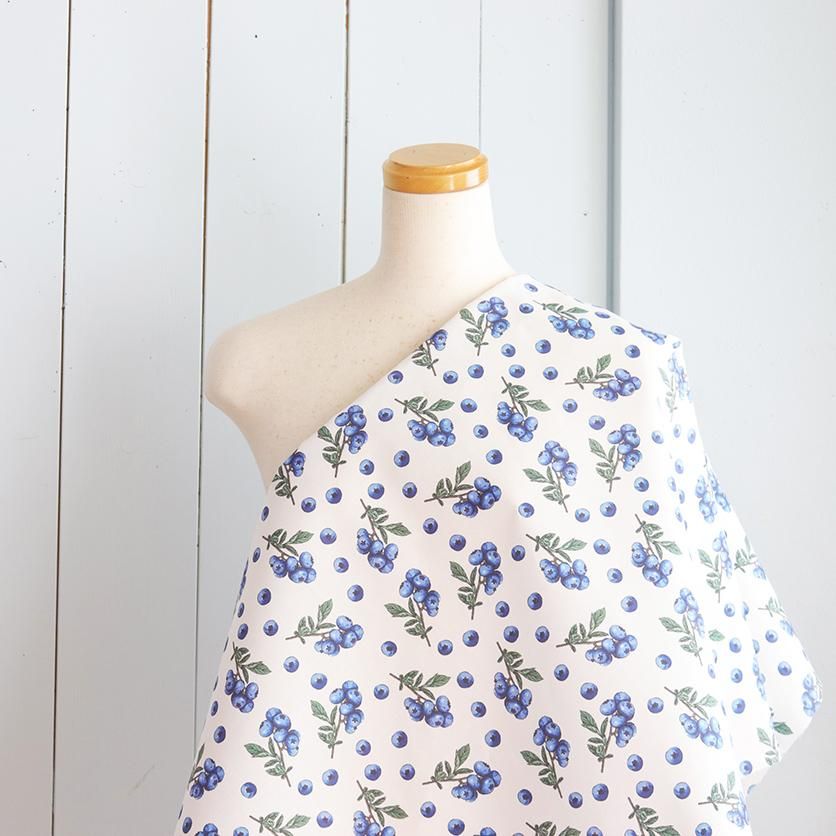 ブルーベリー - 生地と型紙の通販サイト：nunocoto fabric