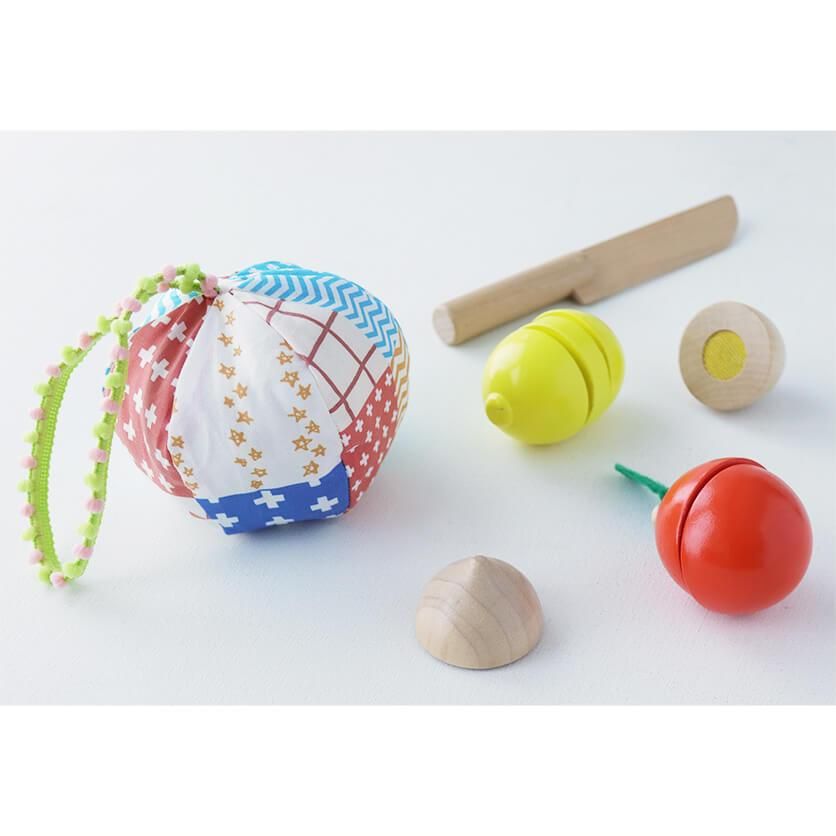 クレイジーファブリック：10cmパッチワーク（ブルー×レッド