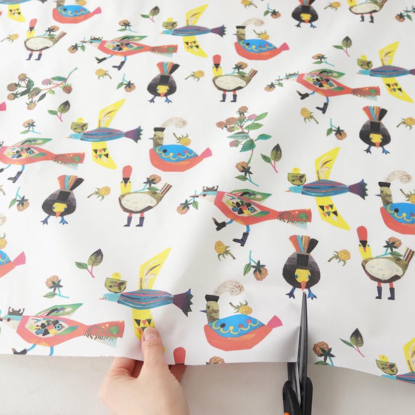 Berry  Birds（small）鳥・ことり・北欧柄- 布・生地の通販サイト：nunocoto fabric
