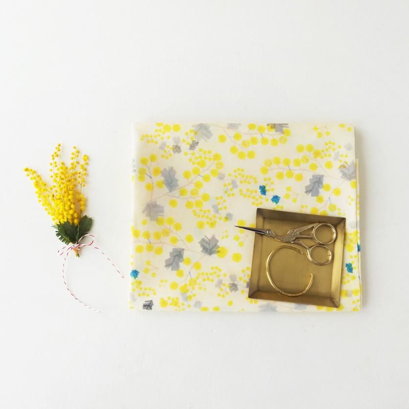 mimosa -ミモザ-花柄- 布・生地の通販サイト:nunocoto fabric mimosa -ミモザ-花柄- 布・生地の通販サイト:nunocoto fabric