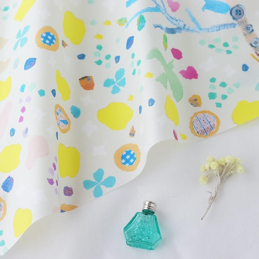 夢の木（オフホワイト） - 生地と型紙の通販サイト：nunocoto fabric