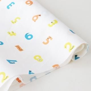 ギザギザ線（小・スカイブルー）| nunocoto fabric