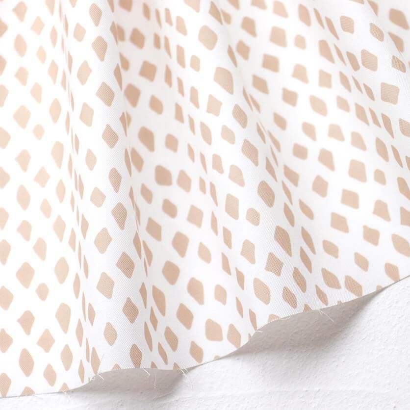 ダイヤドット（ベージュ） - 生地と型紙の通販サイト：nunocoto fabric