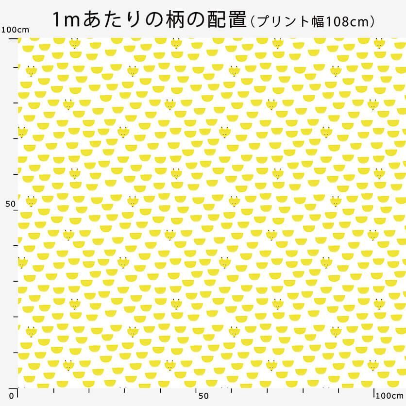 パネル生地ハンドメイド☆狐パネル生地