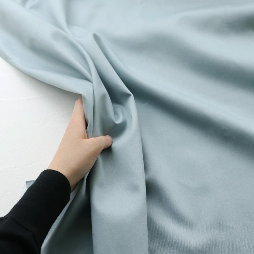 コットンツイル（ブルーグレー・無地） - 生地と型紙の通販