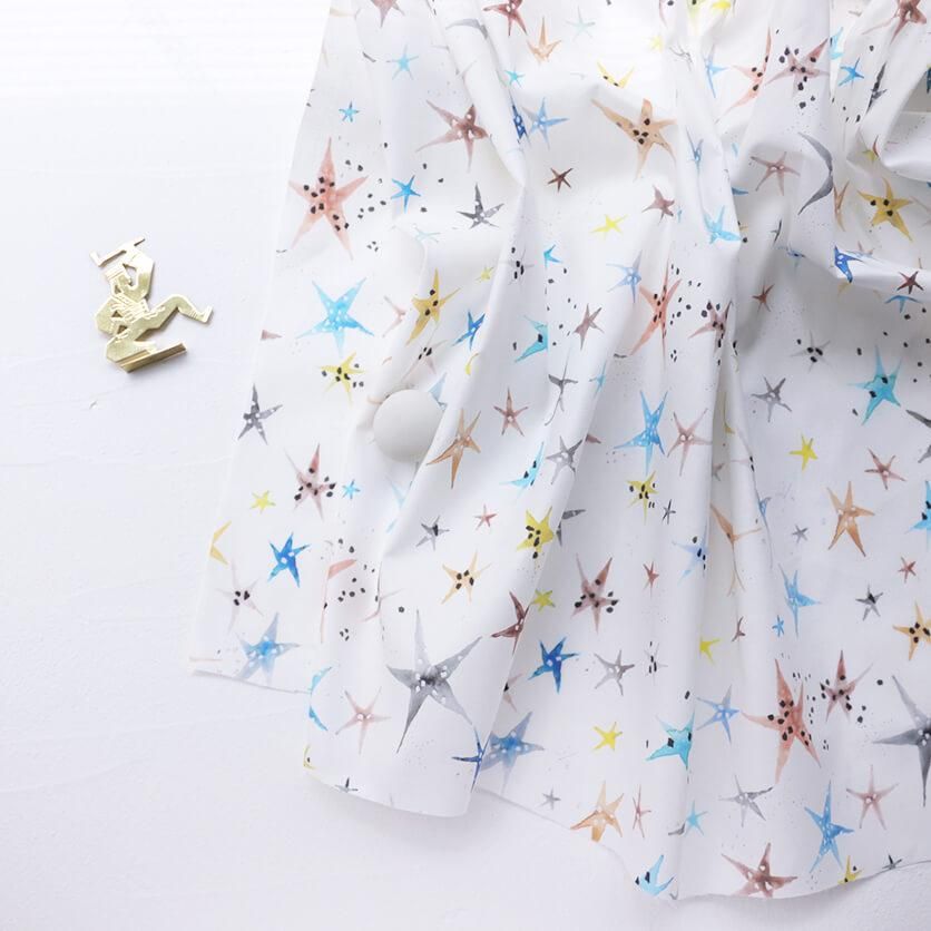 星に願いを 北欧・星柄- 布・生地の通販サイト：nunocoto fabric
