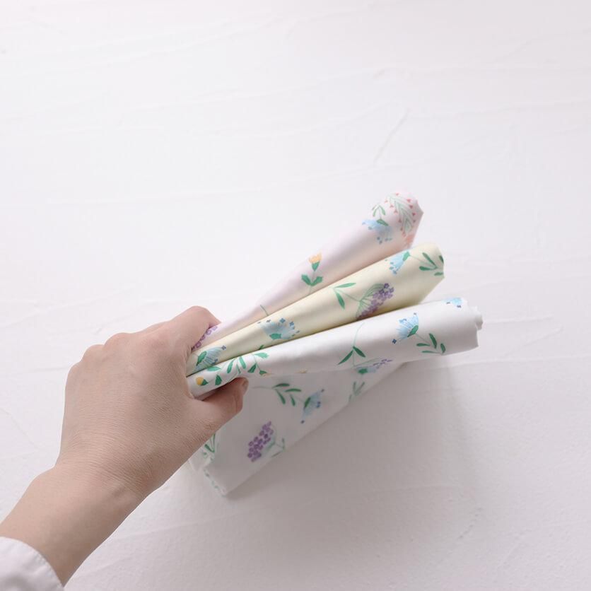 ハーブガーデン（ホワイト）北欧・花柄- 布・生地の通販サイト