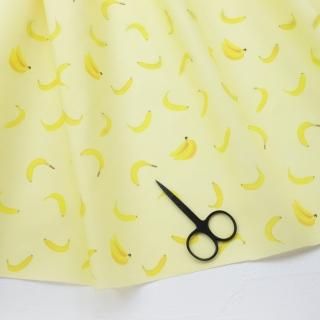 バナナ柄の布・生地 | nunocoto fabric