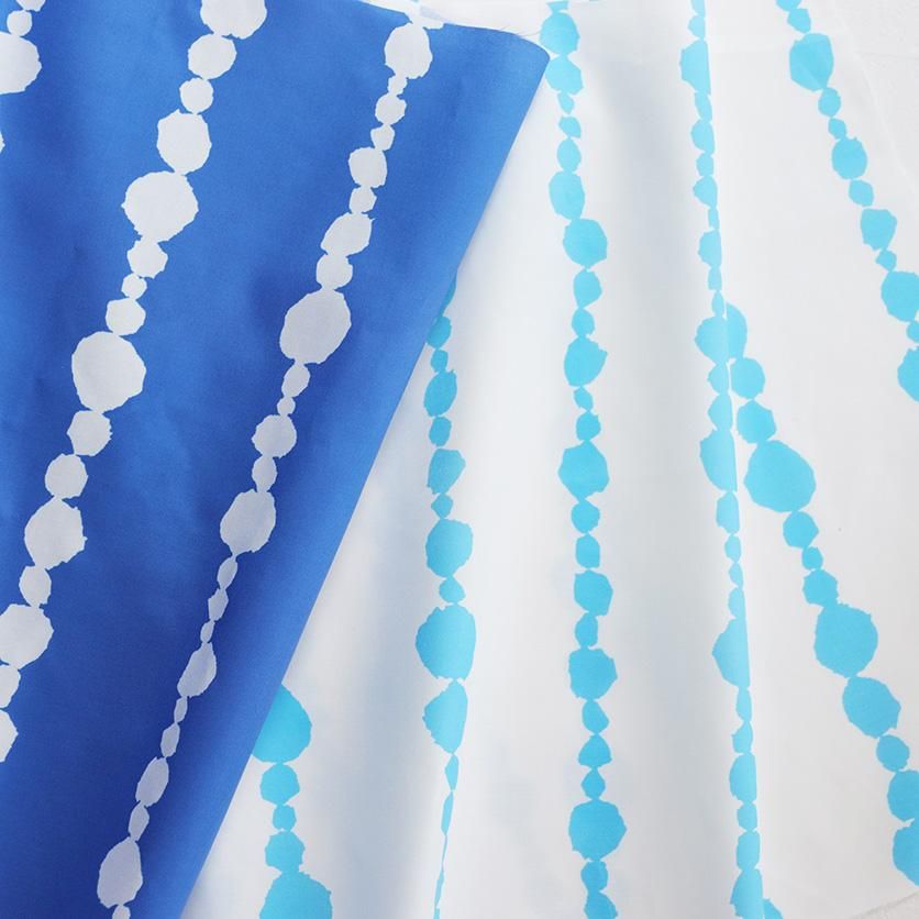 スイミングプール（ブルー）北欧柄- 布・生地の通販サイト