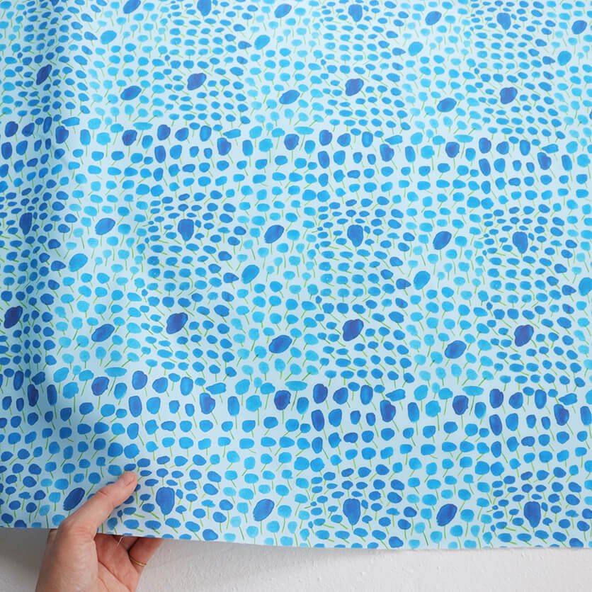 blueflowers 北欧・花柄- 布・生地の通販サイト：nunocoto fabric