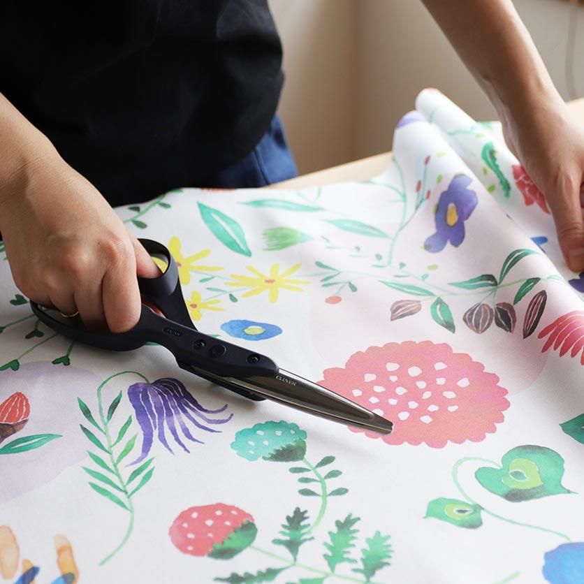 Have a nice day!!（カラフル）花柄- 布・生地の通販サイト：nunocoto