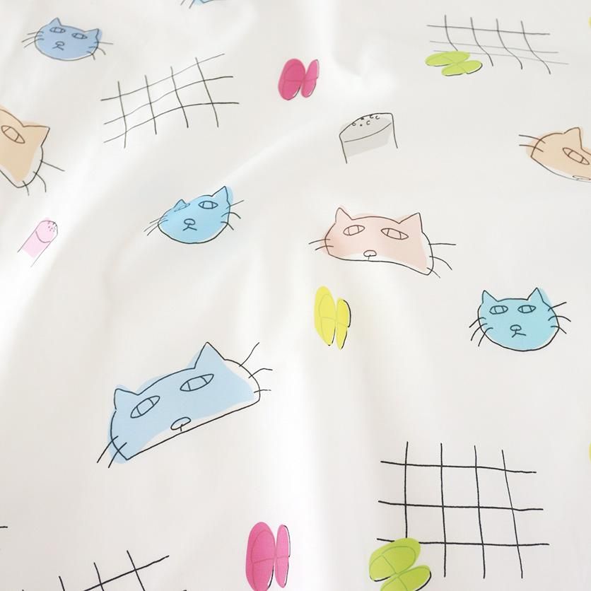 ねこ、とか。 猫柄- 布・生地の通販サイト：nunocoto fabric