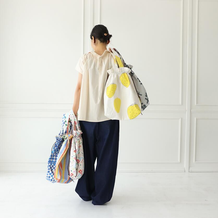 柄が選べるキット:巾着トートバッグ | nunocoto fabric